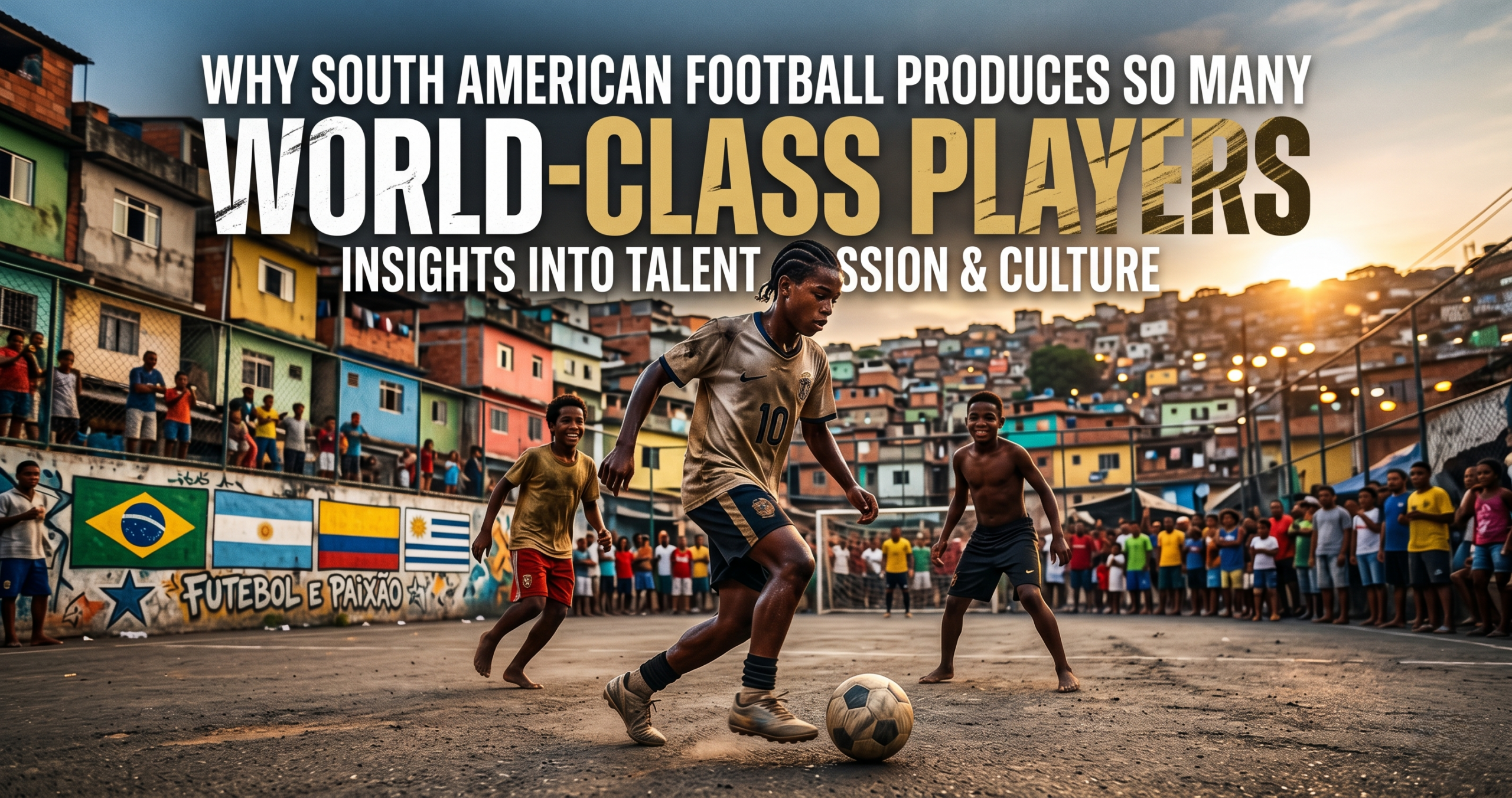 Why South American Football Produces So Many World-Class Players